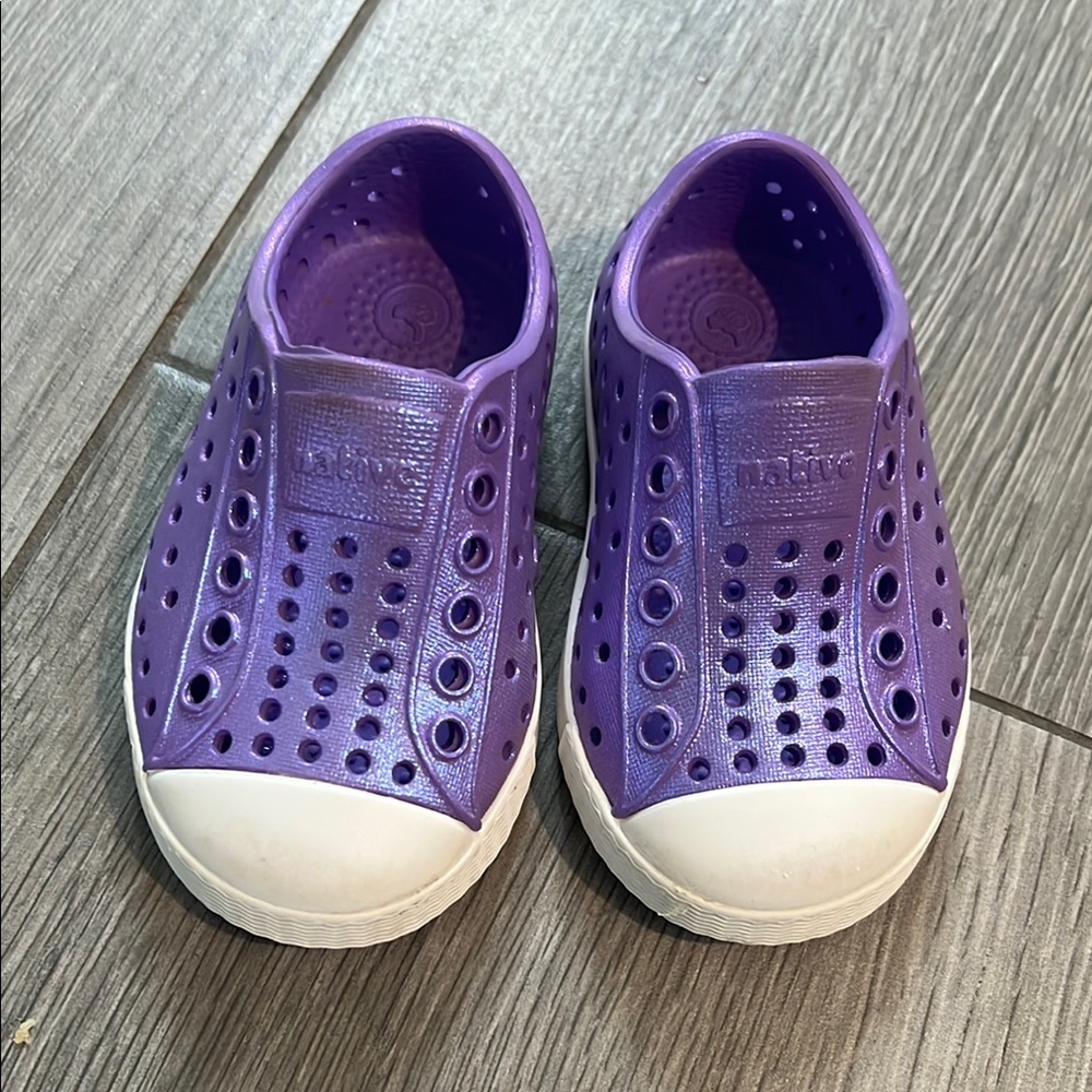 Native Kids Purple Shoes - C4